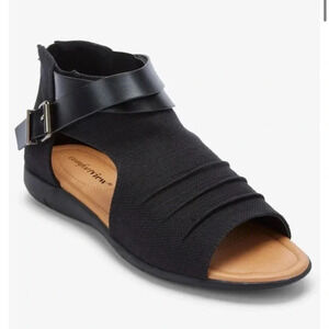 Comfortview The Payton Shootie Sandals Black NEW